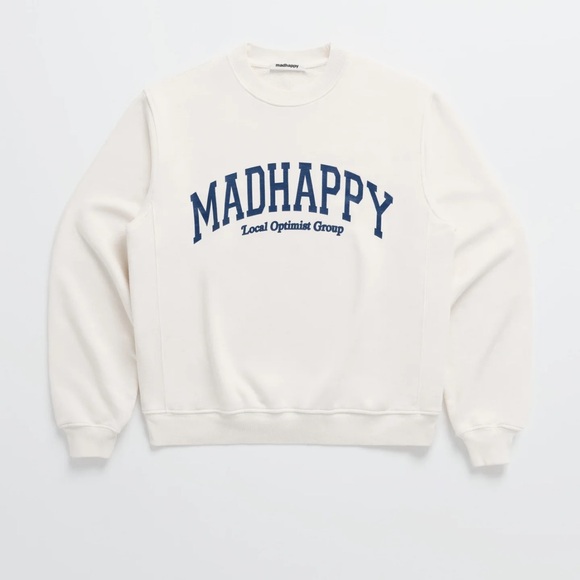 Madhappy Tops - Madhappy Campus Fleece Crewneck